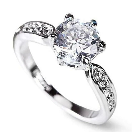Crystal Bridal Ring