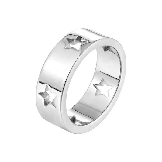 Classic Hollow Star Ring